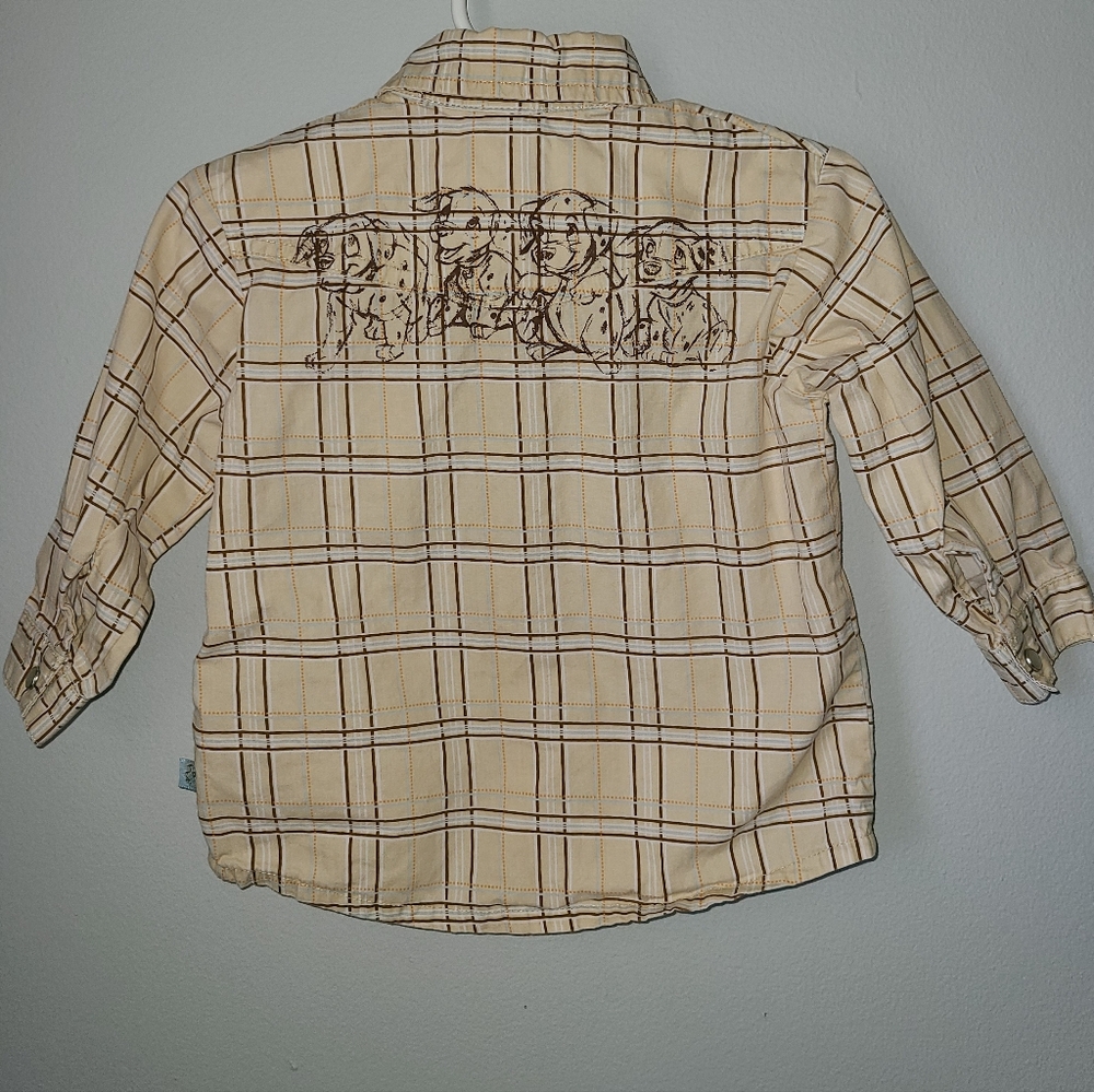 Classic Disney Pearl Snap 101 Dalmatians Shirt